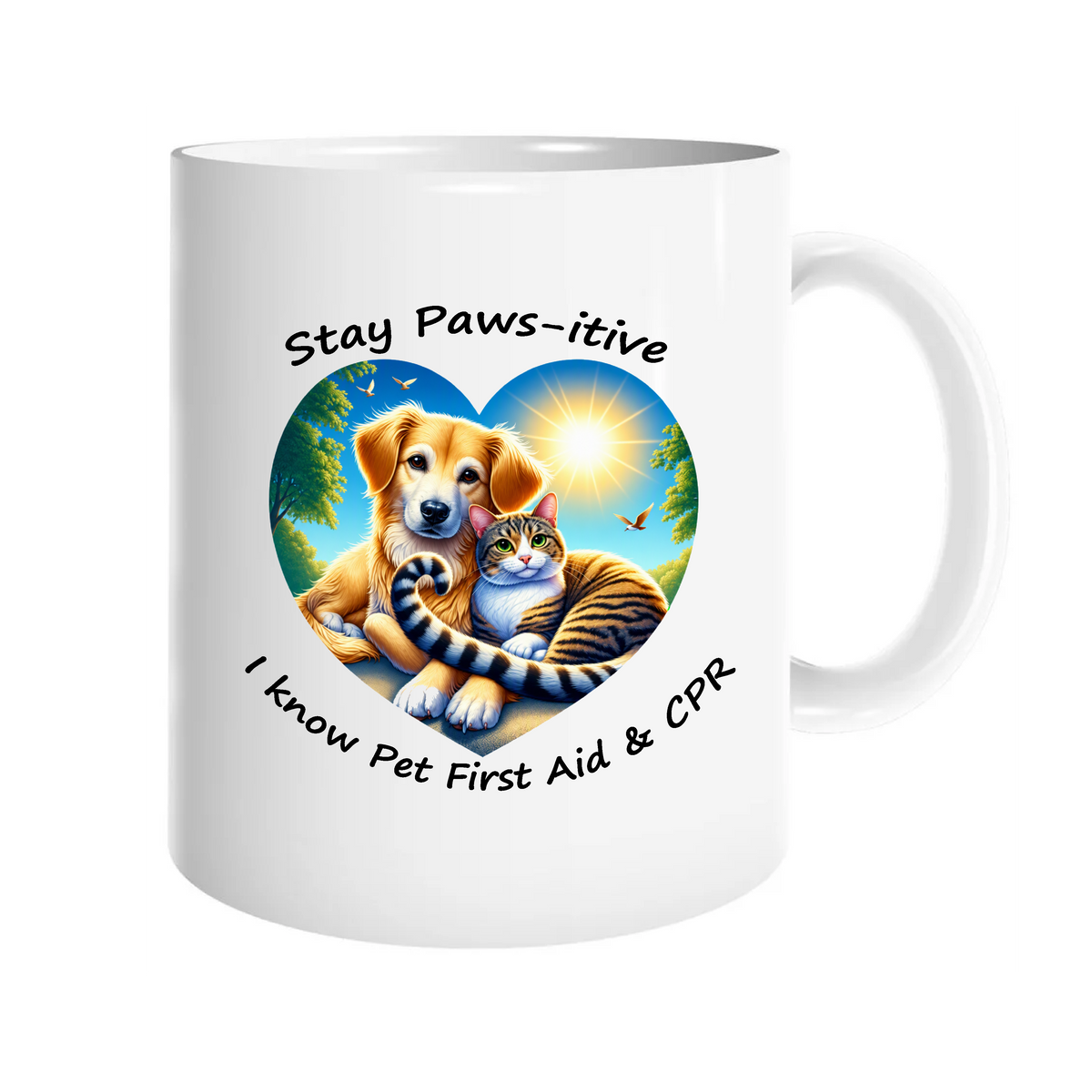 Stay Paws-itive Coffee Cup (Copy)