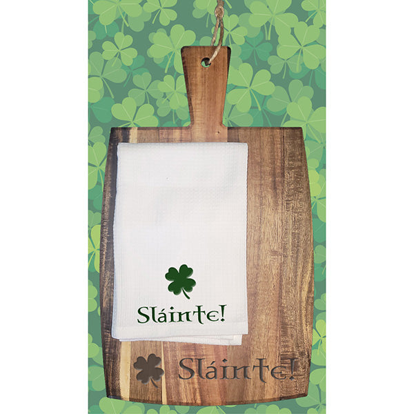 St Pats Towel & Board -Slainte