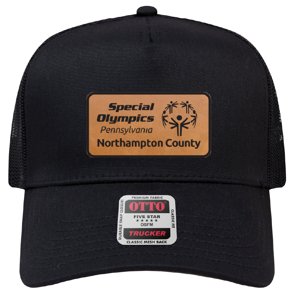 Special Olympics Northampton County - Baseball Hats Leather Patch