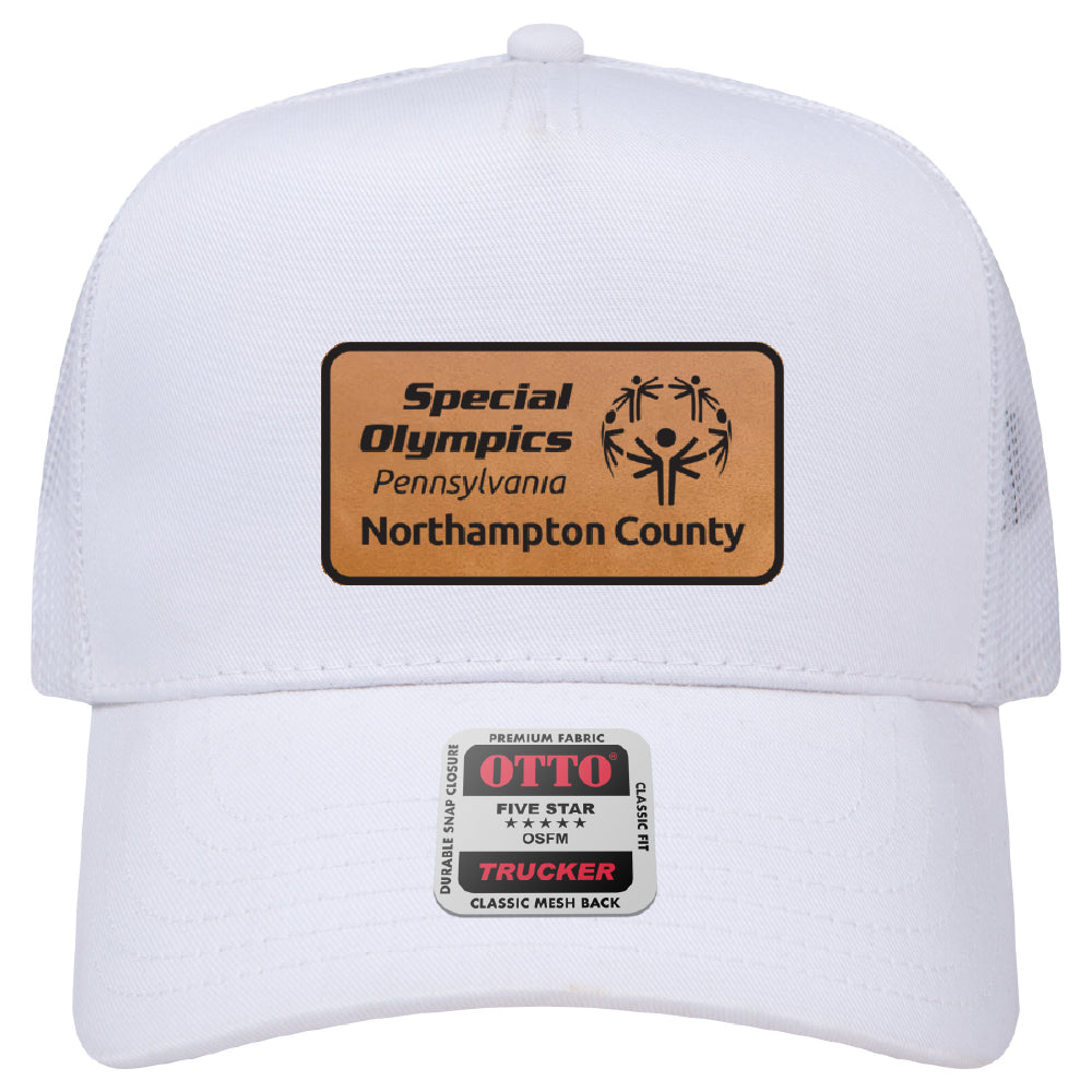 Special Olympics Northampton County - Baseball Hats Leather Patch