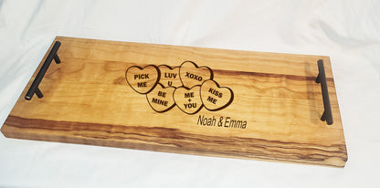 Spalted Cherry Charcuterie Serving Board