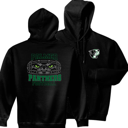 Palmer Football Hoodies - Panther Mask