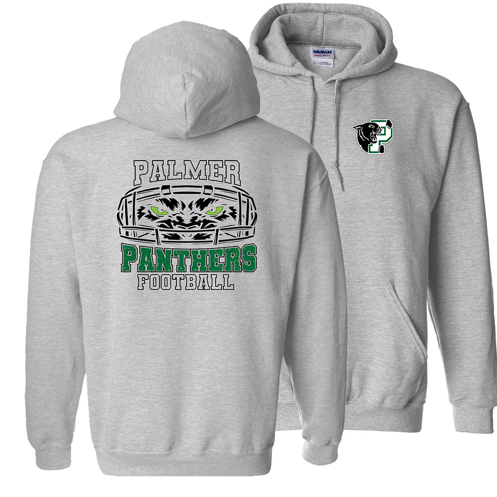 Palmer Football Hoodies - Panther Mask