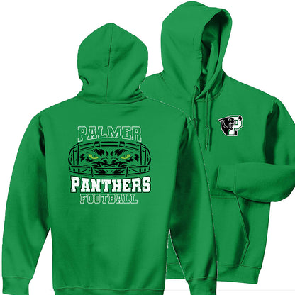 Palmer Football Hoodies - Panther Mask