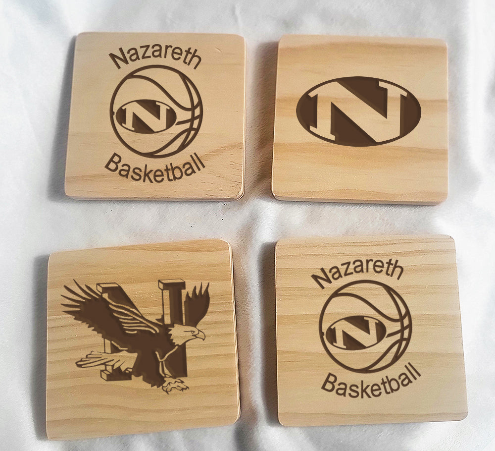 Fundraising - Wood  Coasters