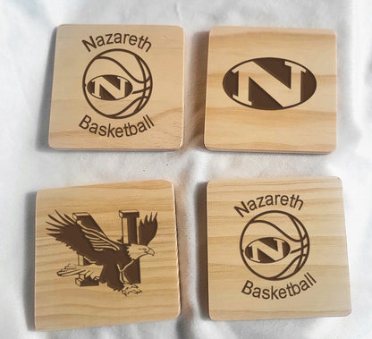 Fundraising - Wood  Coasters