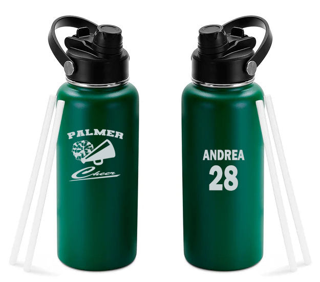 Palmer Insulated 32 oz Water Bottle Engraved