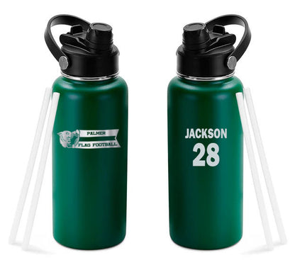 Palmer Insulated 32 oz Water Bottle Engraved