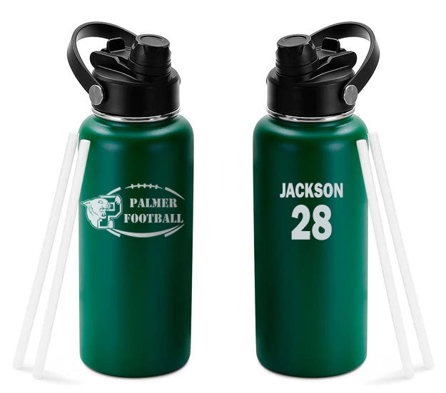 Palmer Insulated 32 oz Water Bottle Engraved