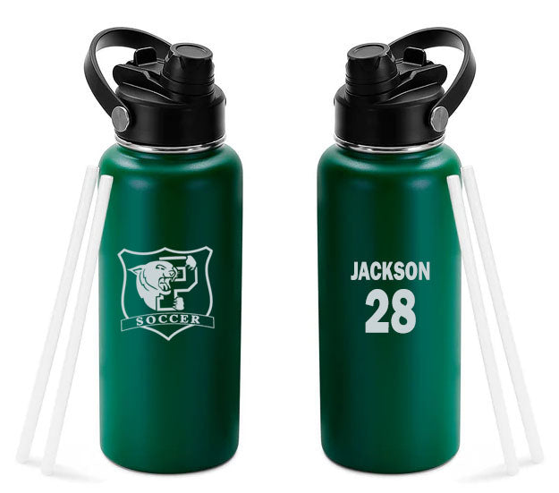 Palmer Insulated 32 oz Water Bottle Engraved
