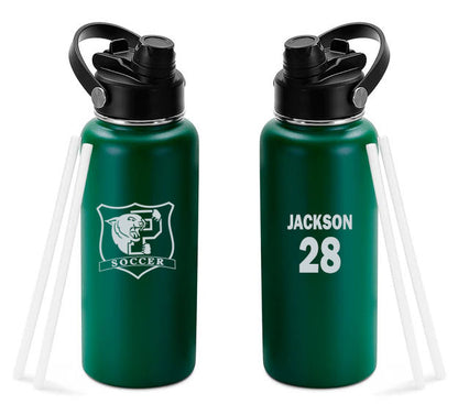 Palmer Insulated 32 oz Water Bottle Engraved