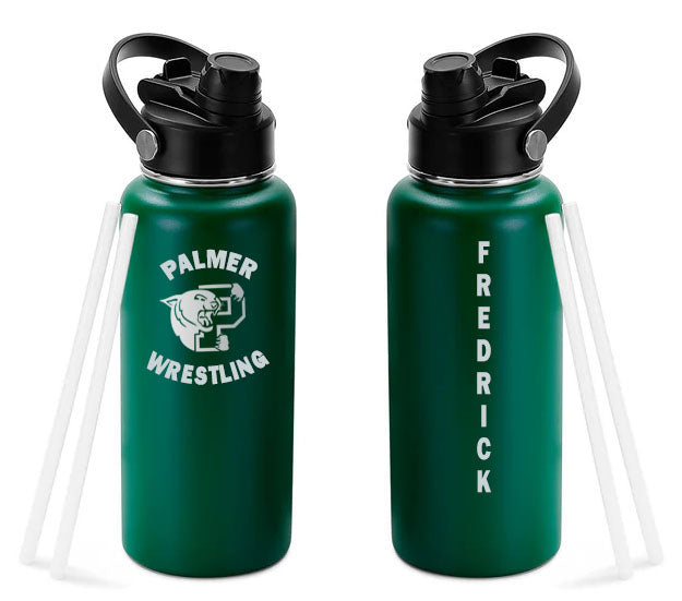 Palmer Insulated 32 oz Water Bottle Engraved