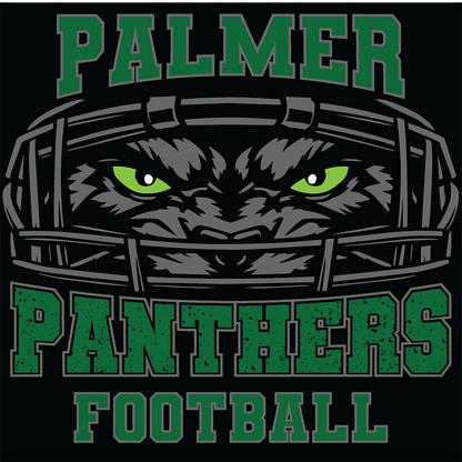 Palmer Football Face Mask Tee Shirts