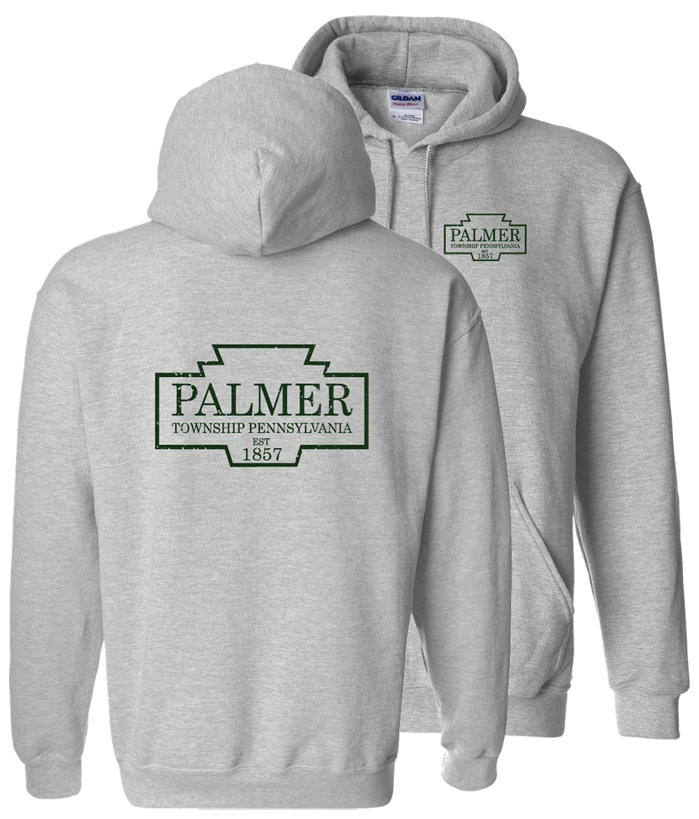 Palmer Township Distressed Graphic Hoodie