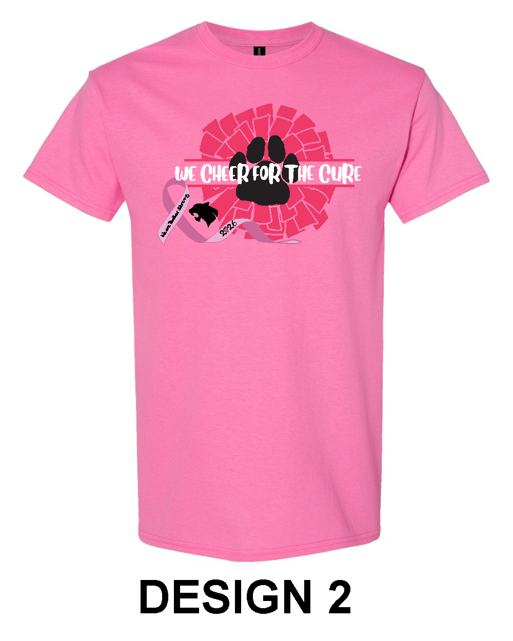 Pink Out Tee Shirts - Paws for the Cause!