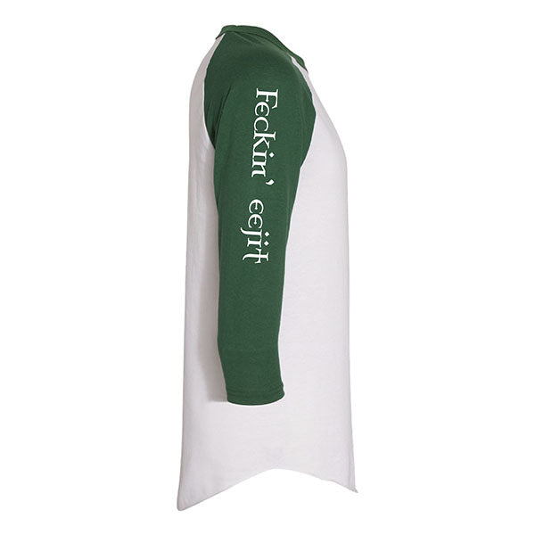 St Pats T - Shenanigans 3/4 Baseball shirt