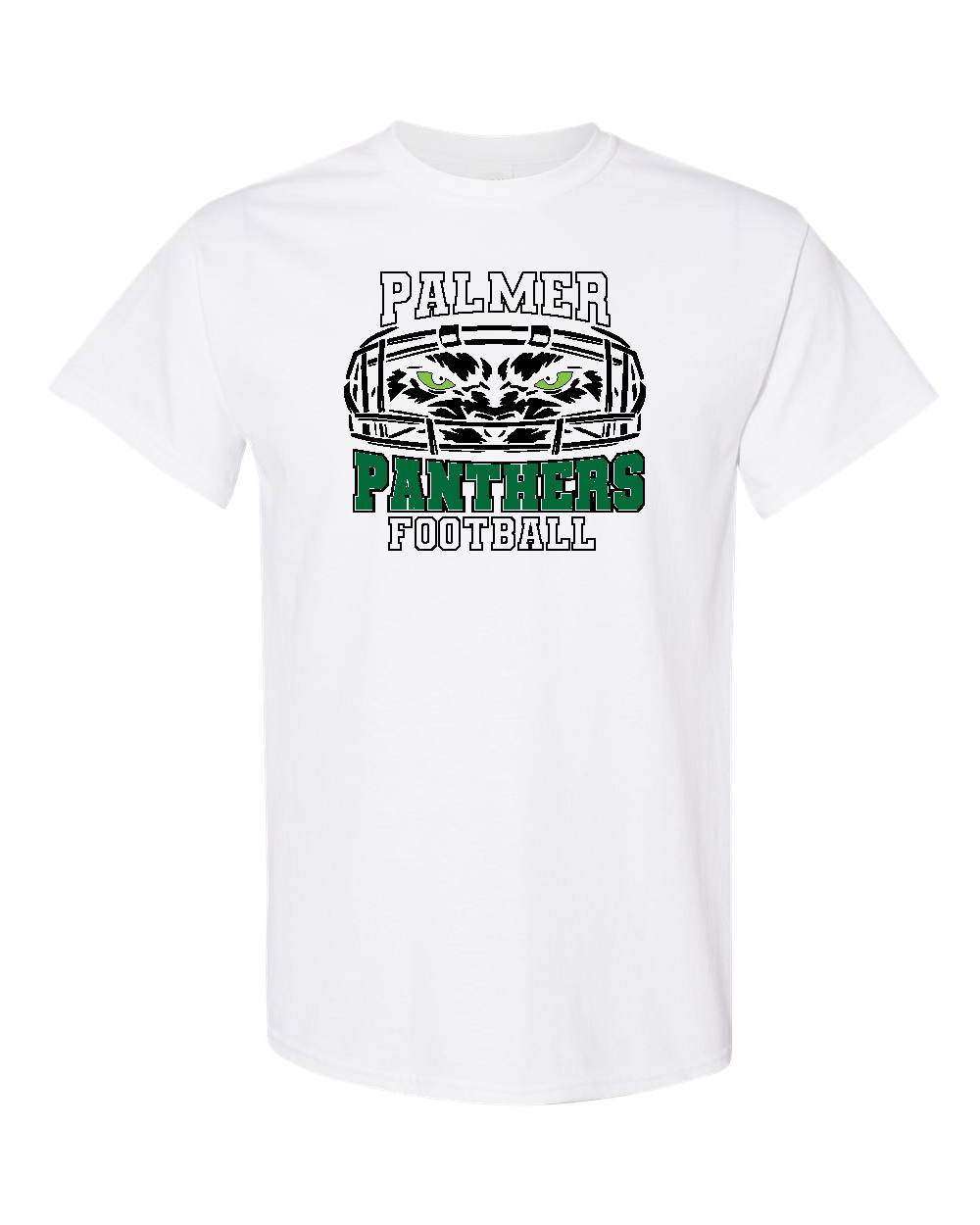 Palmer Football Face Mask Tee Shirts