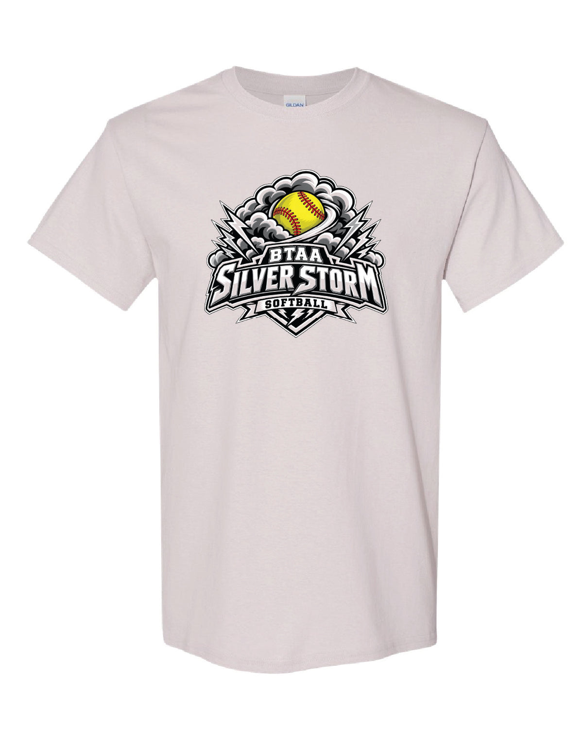 BTAA Silver Storm Softball Tee Shirts