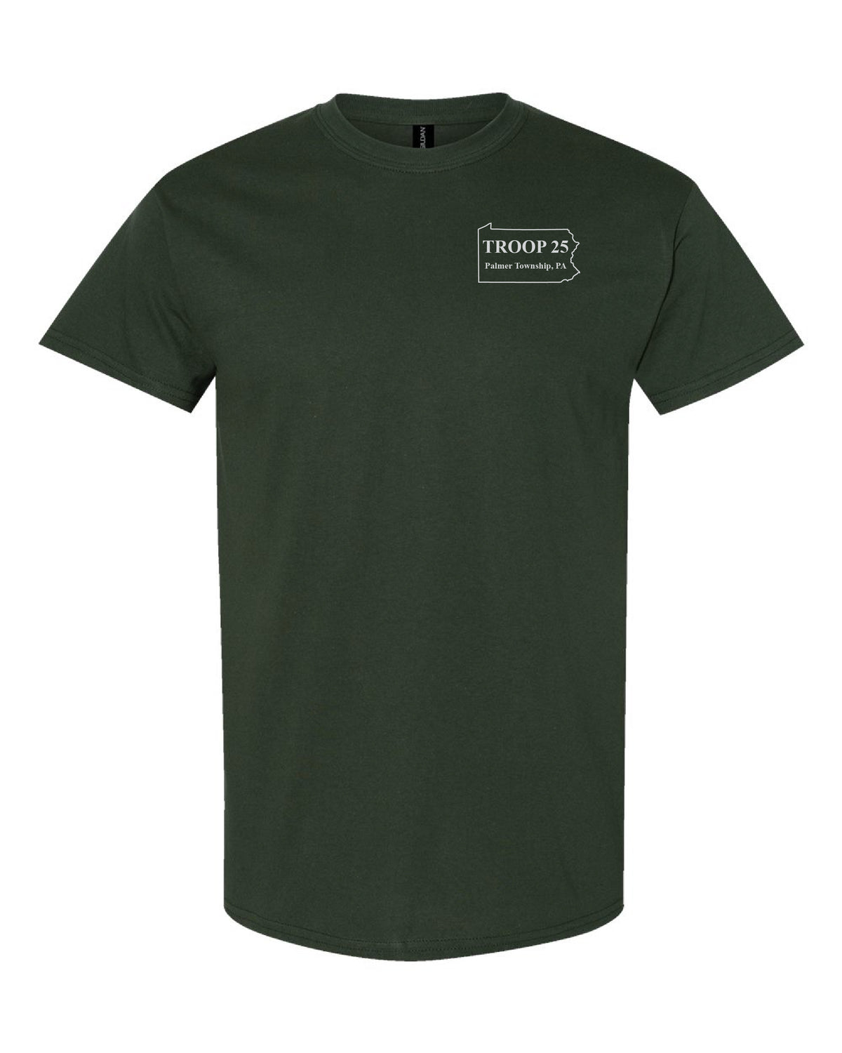 Troop 25 Tee Shirt - Forest Green