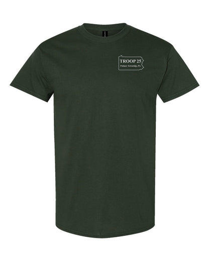 Troop 25 Tee Shirt - Forest Green